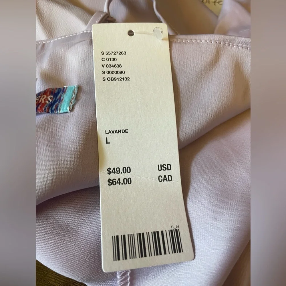 NWT Urban Outfitters lavender slip dress - Picture 4 of 6